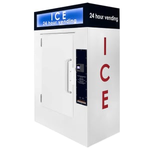 891-L040UASVP 47" Ice Vending Machine w/ (80) 10 lb Bag Capacity - Self-Locking Door, 110v