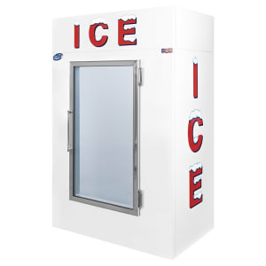 891-L040UAGP 50 1/2" Indoor Ice Merchandiser w/ (85) 10 lb Bag Capacity - White, 120v