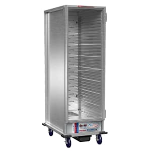 145-NHPL1836CDGT Full Height Non-Insulated Mobile Heated Cabinet w/ (35) Pan Capacity, 120v