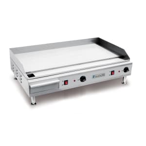 027-SP04910220 36" Electric Griddle w/ Manual Controls - 1/2" Steel Plate, 220v/1ph