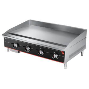 175-948GGT 48" Gas Griddle w/ Thermostatic Controls - 1" Steel Plate, Convertible