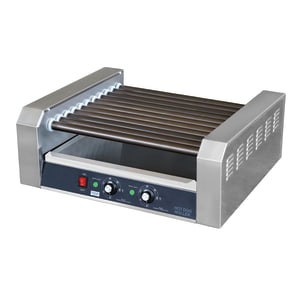 128-GS1640 30 Hot Dog Roller Grill - Flat Top, 120v
