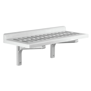 144-CSWS1436VK Vented Wall Mounted Shelf, 36"W x 14"D, Polypropylene