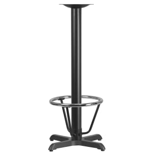 916-XT2222B3CFR 42"H Bar Height Table Base for 30" Round/Square Table Tops - Cast Iron