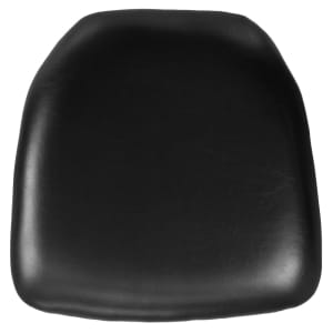 916-BHBKHARDVYL 15 1/2" Chair Cushion w/ Hook & Loop Adhesive Tape - 2" Thick, Viny...