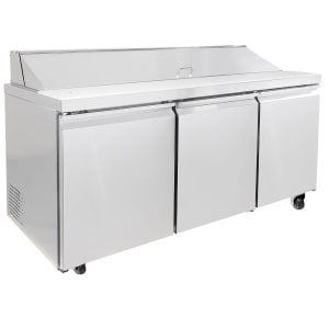 842-CST72 70 2/5" Sandwich/Salad Prep Table w/ Refrigerated Base, 115v