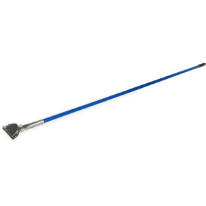028-36201300 60"L Flo-Pac® Dust Mop Handle w/ Connector, Blue Vinyl Over Metal