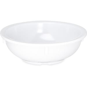 028-KL11802 10 oz Round Melamine Nappie Bowl, White