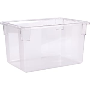 028-1062407 21 1/2 gal Food Storage Box - 26x18x15" Clear
