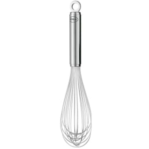 165-95611 12.6" Balloon Whisk Beater w/ Round Handle & 24-Wires, Stainless