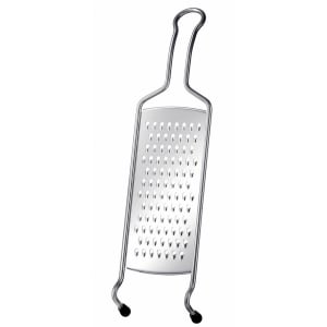 165-95021 15.7" Medium Grater w/ Wire Frame & Non-Slip Feet, Stainless