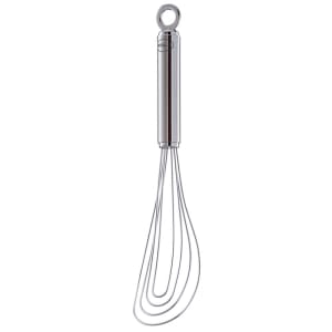 165-95651 8.7" Flat Whisk w/ Round Handle & 8-Wires, Stainless