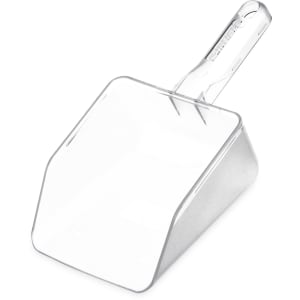 028-433207 32 oz Ice Scoop w/ Easy-Grip Handle, Polycarbonate, Clear
