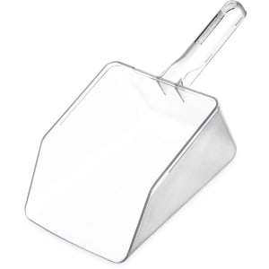028-436407 64 oz Ice Scoop w/ Hanging Hole, Polycarbonate, Clear