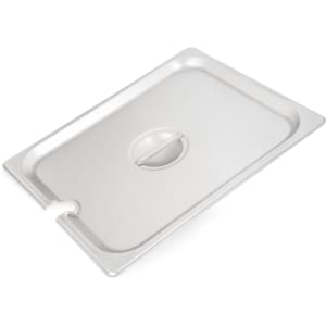 028-607120CS Half-Sized Steam Pan Cover, Slotted, Stainless