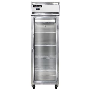 Continental 1FNGD 26&quot; One Section Reach In Freezer, (1) Right Hinge Glass Door, 115v