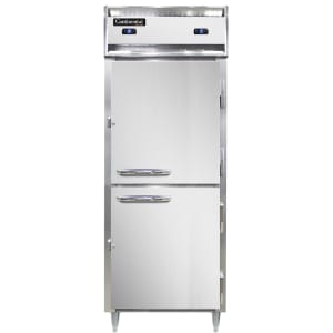 160-D1RFESNHD 28 1/2" One Section Commercial Refrigerator Freezer - Solid Doors, Top Compressor, 115v