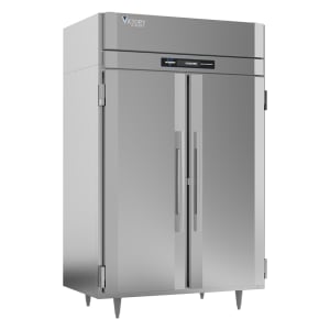 218-FS2DS1HC 52 1/8" Two Section Reach In Freezer - (2) Solid Doors, 115v