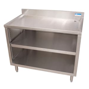 956-UB421GC481 Underbar Glass Rack w/ 3" Backsplash - 48"W x 21"D, Stainless Steel