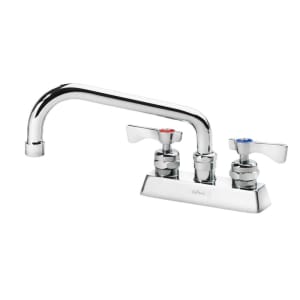 381-15308LLE5 Deck Mount Faucet w/ 8" Swing Spout & Lever Handles - 4" Centers, 1.80 GPM