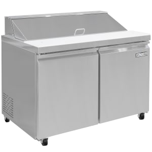 Maxx Cold MVPP70HC 66 4/5" V-Series Pizza Prep Table w/ Refrigerated Base, 115v
