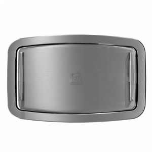 107-KB310SSRE Horizontal Recessed Changing Station - Gray Plastic Bed, Satin Stainless Exterior