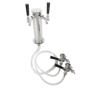 486-X12599993001 Beer Tower Kit w/ Two Taps & Keg Coupling for MBCBD Models