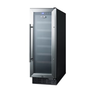 162-SWC1224B 11 7/8" One Section Wine Cooler w/ (1) Zone - 21 Bottle Capacity, 115v