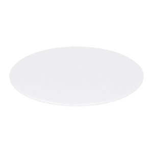 701-M114W 11" Round Melamine Dinner Plate, White