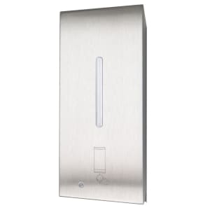 016-B2013 27 oz Wall Mount Automatic Foam Hand Soap/Sanitizer Dispenser - Stainless Steel
