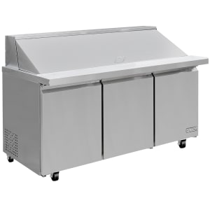 842-CST7230 70 2/5" Sandwich/Salad Prep Table w/ Refrigerated Base, 115v