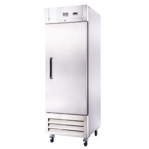 260-KCHRI27R1DFE 26" One Section Reach In Freezer, (1) Solid Door, 115v