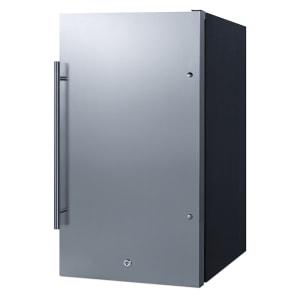 162-FF195ADA 19"W Undercounter Refrigerator w/ (1) Section & (1) Solid Door - Stainless...