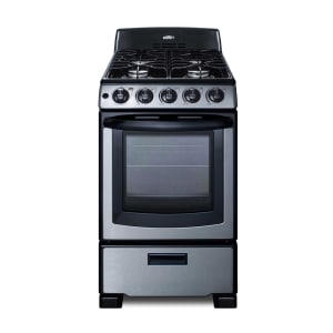 162-PRO201SS 20"W Gas Stove w/ (4) Burners - Stainless Steel, Natural Gas