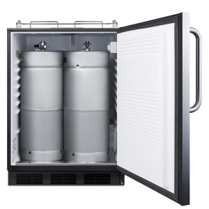 162-SBC54OSBIADANK 24" Outdoor Kegerator Beer Dispenser w/ (2) 1/6 Keg Capacity - No Tap Kit, 115v