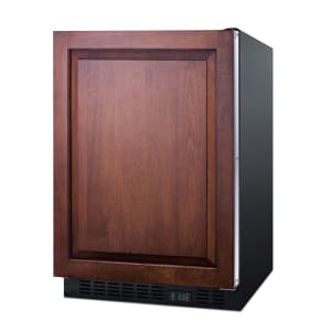 162-SCR610BLSDIF 23 5/8"W Undercounter Refrigerator w/ (1) Section & (1) Solid Door - Pa...