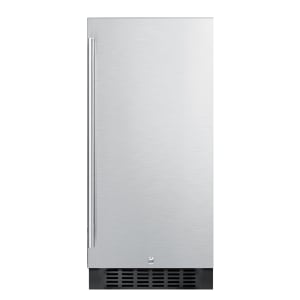 162-SPR316OS 15"W Undercounter Outdoor Refrigerator w/ (1) Section & (1) Solid Door - Stainless Steel, 115v