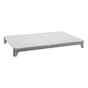 144-CPSK2172S1480 Camshelving® Premium Polymer Solid Shelf Plate Kit - 21" x 72", Speckled Gray