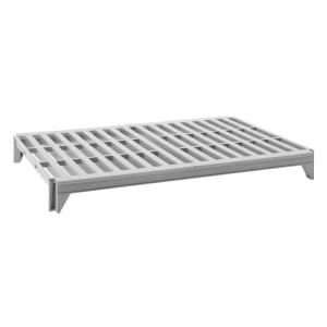 144-CPSK2436V5480 Camshelving® Premium Polymer Louvered Shelf Plate Kit - 24" x 36", Speckled Gray
