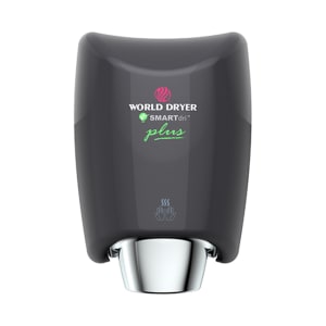 294-K162P2 Automatic Hand Dryer w/ 10 Second Dry Time - Black Aluminum, 120v