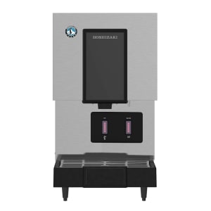 440-DCM271BAHOS 257 lb Touchless Countertop Nugget Ice & Water Dispenser - 10 lb Storage, Cup...