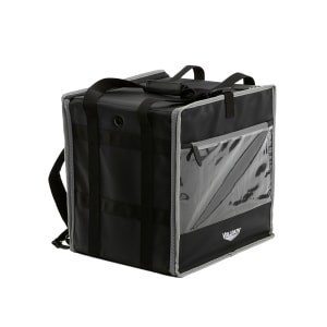 175-VDBBM300 Food Delivery Backpack Bag - 16"W x 13"D x 16"H, Nylon, Black