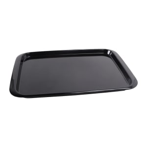 701-M5118TB Rectangular Serving Tray - 19 3/4"L x 13 1/2"W, Melamine, Black
