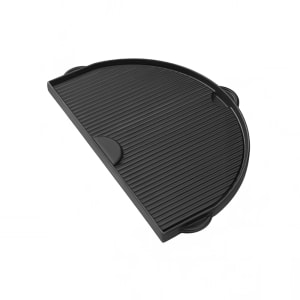 632-PRM365 Half Moon Cast Iron Griddle for Oval LG 300 Grill - Smooth & Grooved (PRM365)