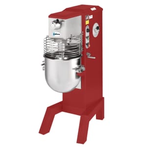071-SRM30RED 30 qt Planetary Mixer - Floor Model, 1 HP, National Red, 115v
