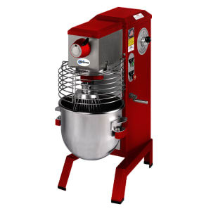 071-SRM12RED 12 qt Planetary Mixer - Countertop, 1/3 HP, National Red, 115v