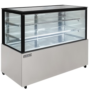 842-CCD592 58 1/8" Full Service Bakery Case w/ Straight Glass - (3) Levels, 115v