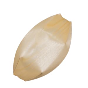 524-VTBT06 Disposable Wooden Boat Server - 6 1/2"L x 3"W x 1"D