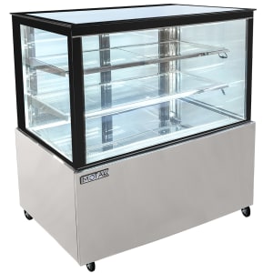 842-CCD472 47 1/4" Full Service Bakery Case w/ Straight Glass - (3) Levels, 115v