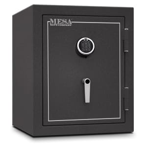 308-MBF2620EHGRY 4 cu ft Burglary Fireproof Safe w/ Electronic Lock